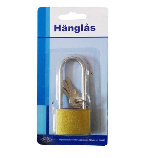 HÄNGLÅS AVLÅNGT 40MM