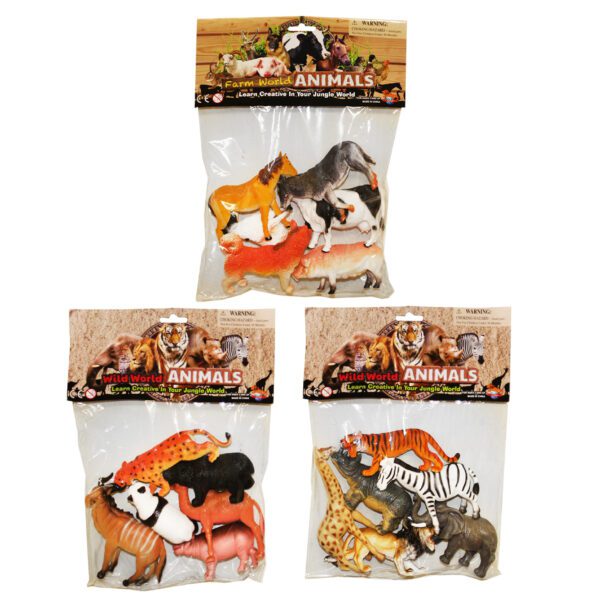 DJUR VILDA/FARM 6-PACK 3SO