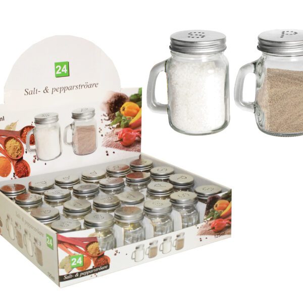 SALT-&PEPPARBURK H:8,4CM