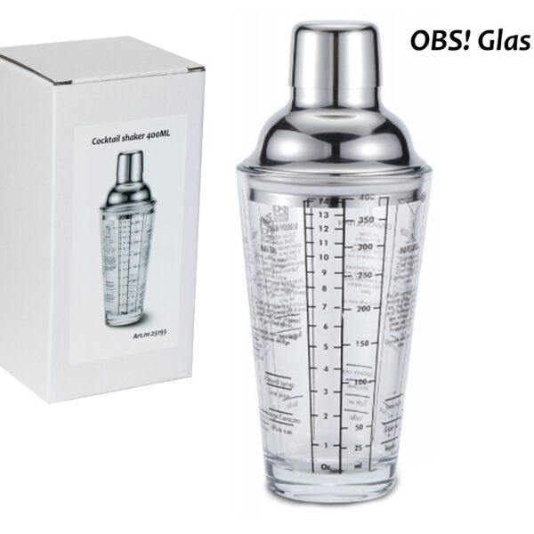 COCKTAIL SHAKER 400ML