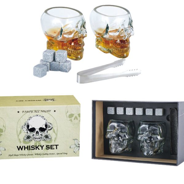 WHISKEYSET I LÅDA 9-DEL