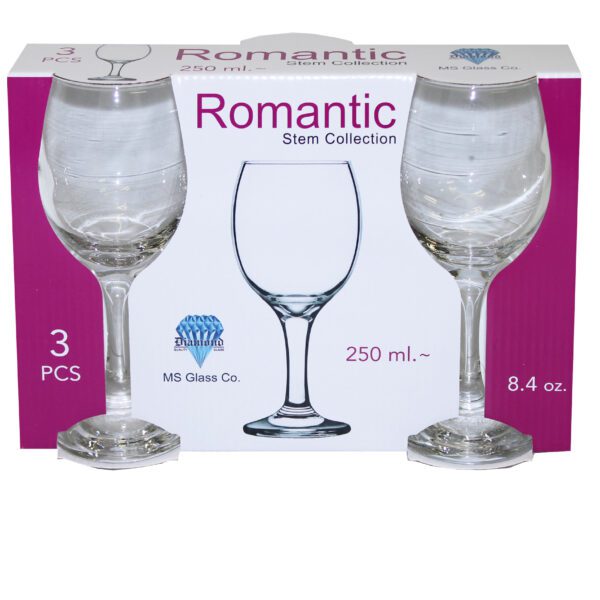 VINGLAS 250ML 3-PACK