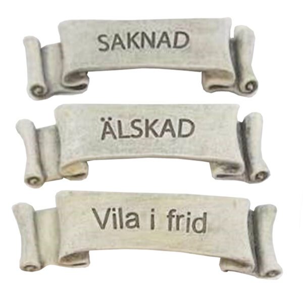 GRAVDEKORATION 12x3CM 3SO