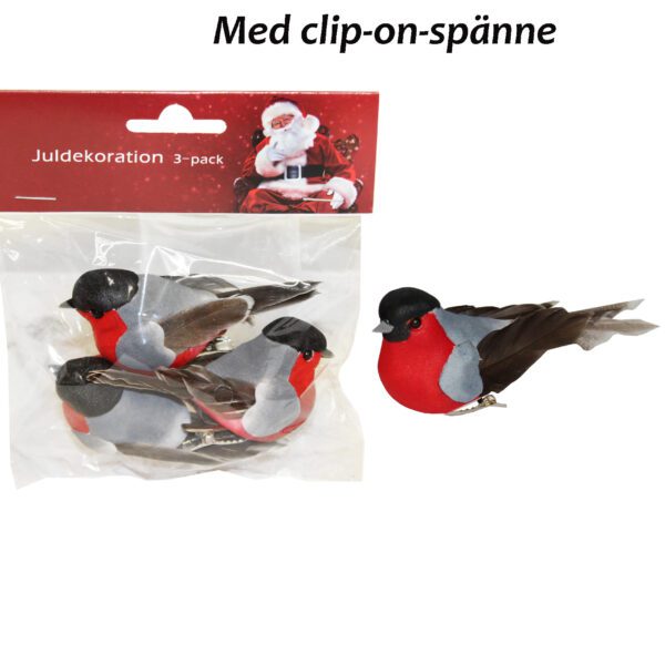 DOMHERRE CLIP-ON 7CM 3/SET