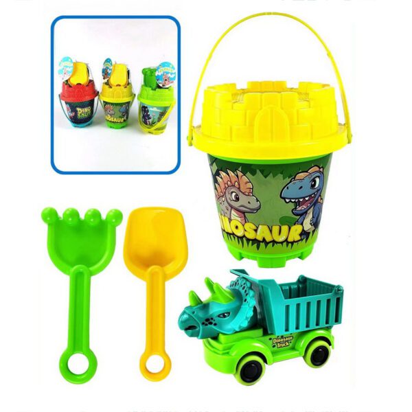 SANDSET DINO 4-DEL16x25CM 3SO