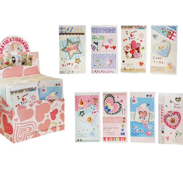 GRATULATIONSKORT 12,5x23CM 8SO