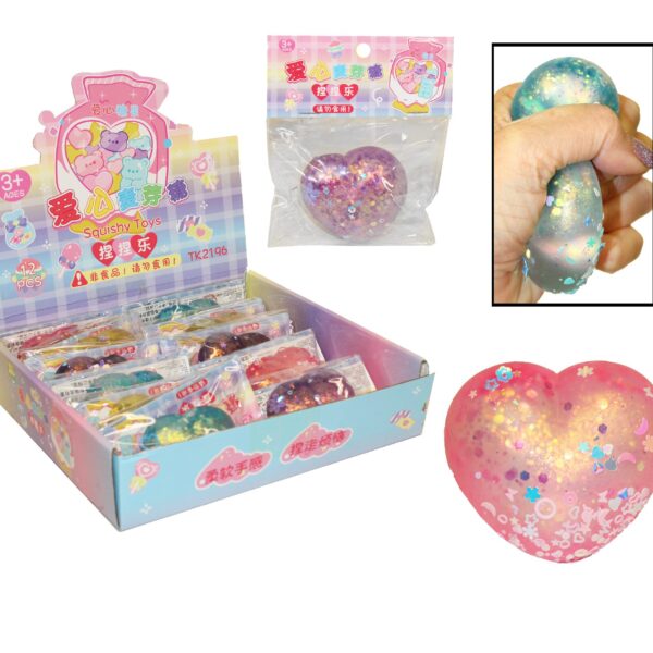 SQUEEZE SUGAR HJÄRTA 6.5x6CM