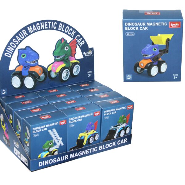 MAGNETSPEL DINO 10x12CM 6SO