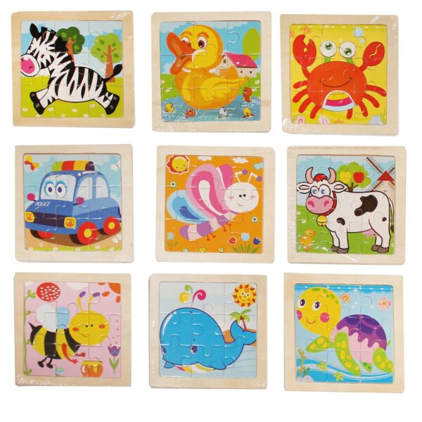 TRÄPUSSEL 11x11CM 9SO