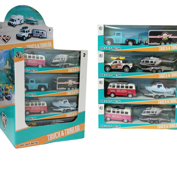 FORDON M SLÄP 21x5CM 4SO