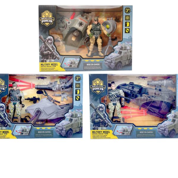 MILITÄRSET 17/15/13CM 3SO