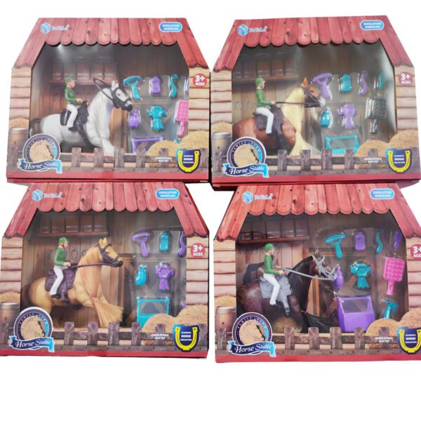 HÄSTSET 14x5x12CM 4FG