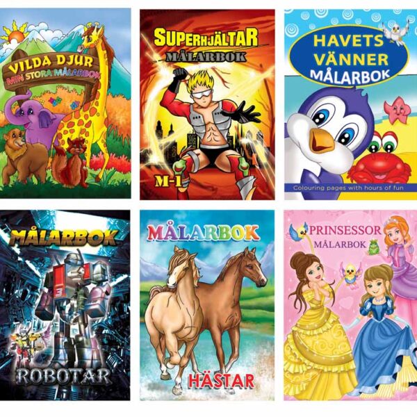MÅLARBOK A3 16-SID 6SO