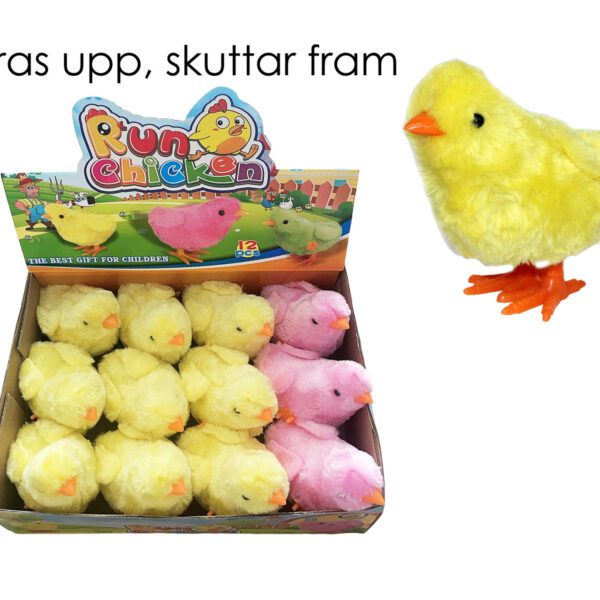 KYCKLING WIND-UP 11CM 2FG