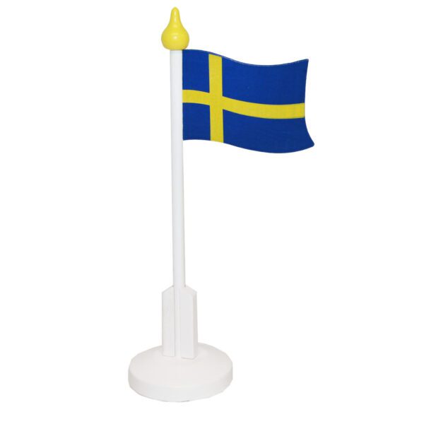 BORDSFLAGGA TRÄ H:37CM