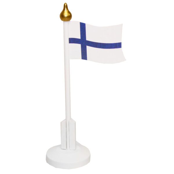 BORDSFLAGGA TRÄ H:37CM