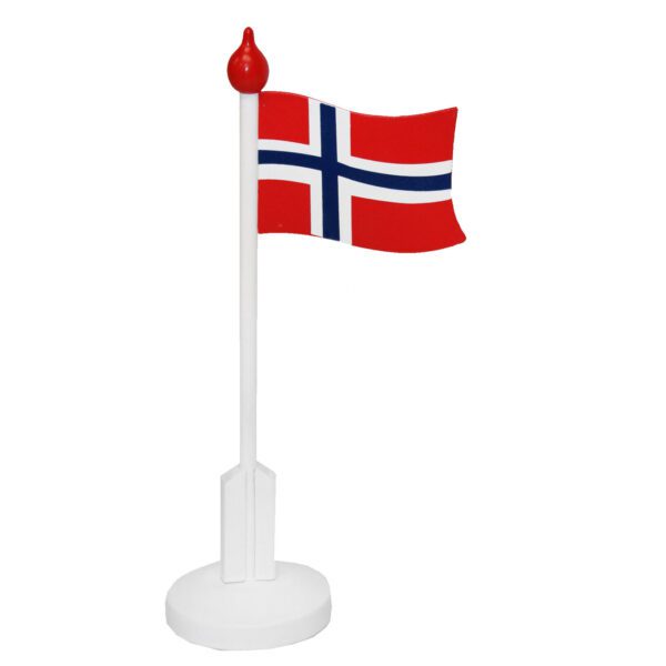 BORDSFLAGGA TRÄ H:37CM