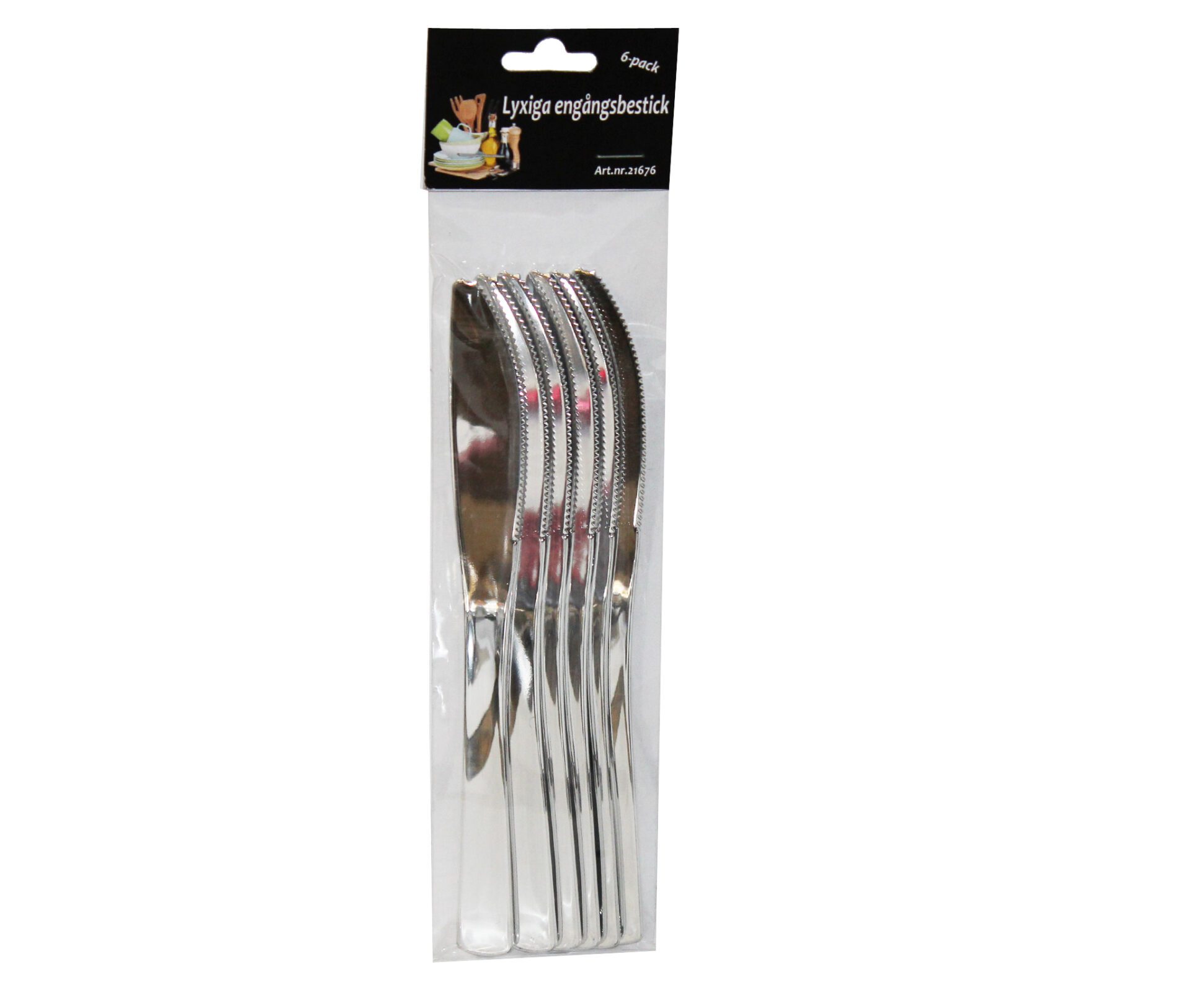 21676X PLASTKNIV 6-PACK - Bild 1