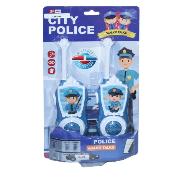 WALKIE TALKIE POLIS 2-PACK