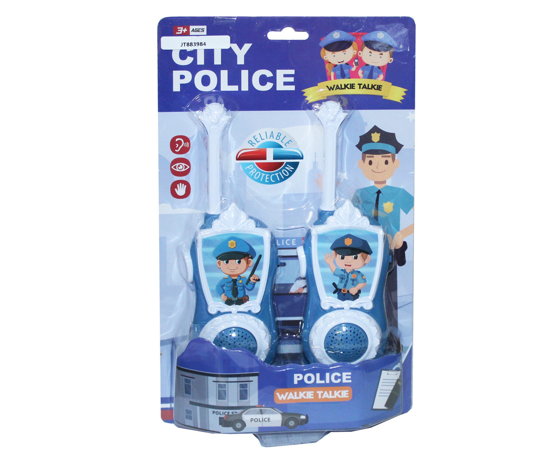 12084 WALKIE TALKIE POLIS 2-PACK - Bild 1