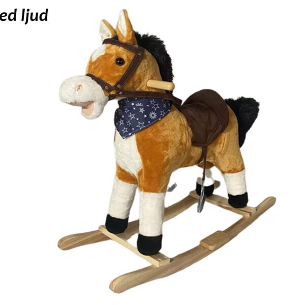 GUNGHÄST M LJUD 78x28x74CM