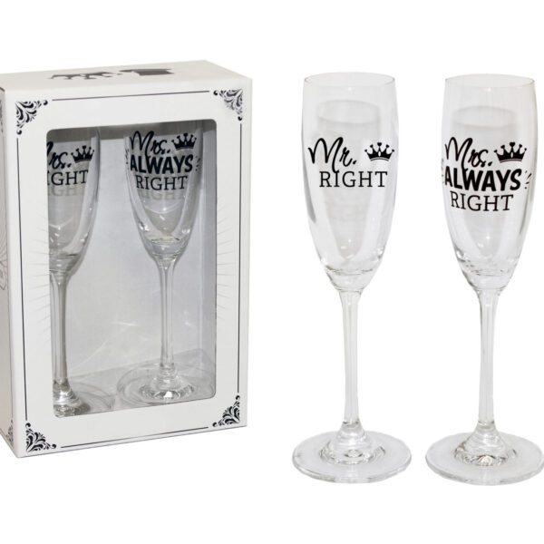CHAMPAGNEGLAS H:23CM 200ML 2-P