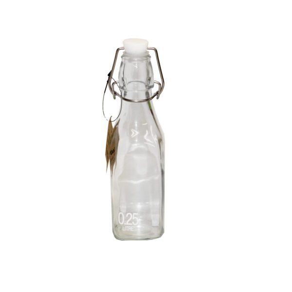 FYRKANTIG FLASKA 250ML