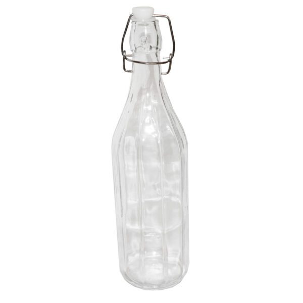 GLASFLASKA 1L H:32CM