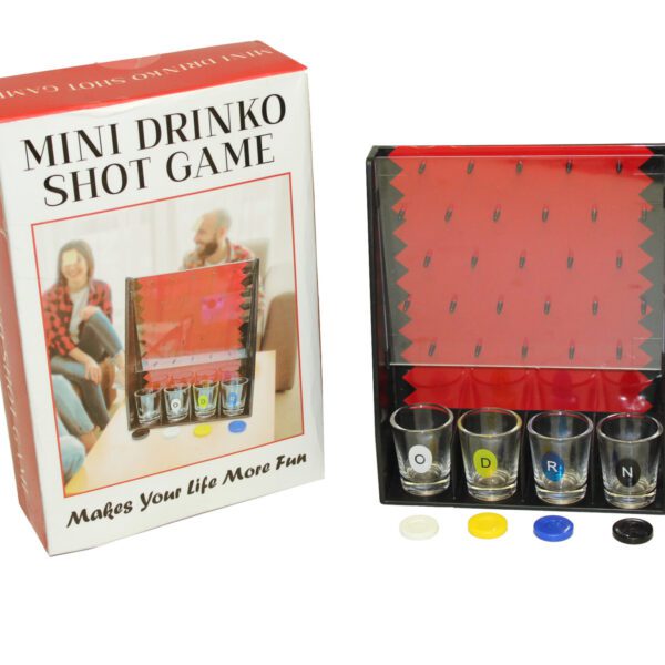 DRINKSPEL SHOTS GAME 26x 18CM
