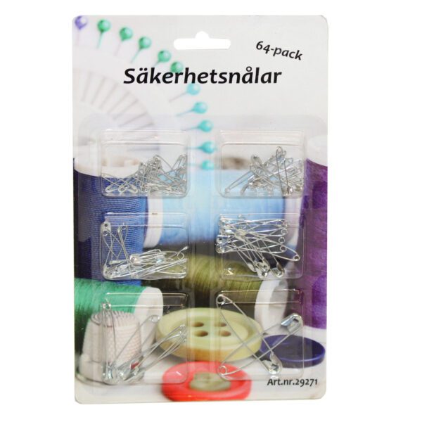 SÄKERHETSNÅL 6STL 64-P