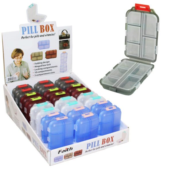 PILLERASK 10-FACK M LOCK 4FG