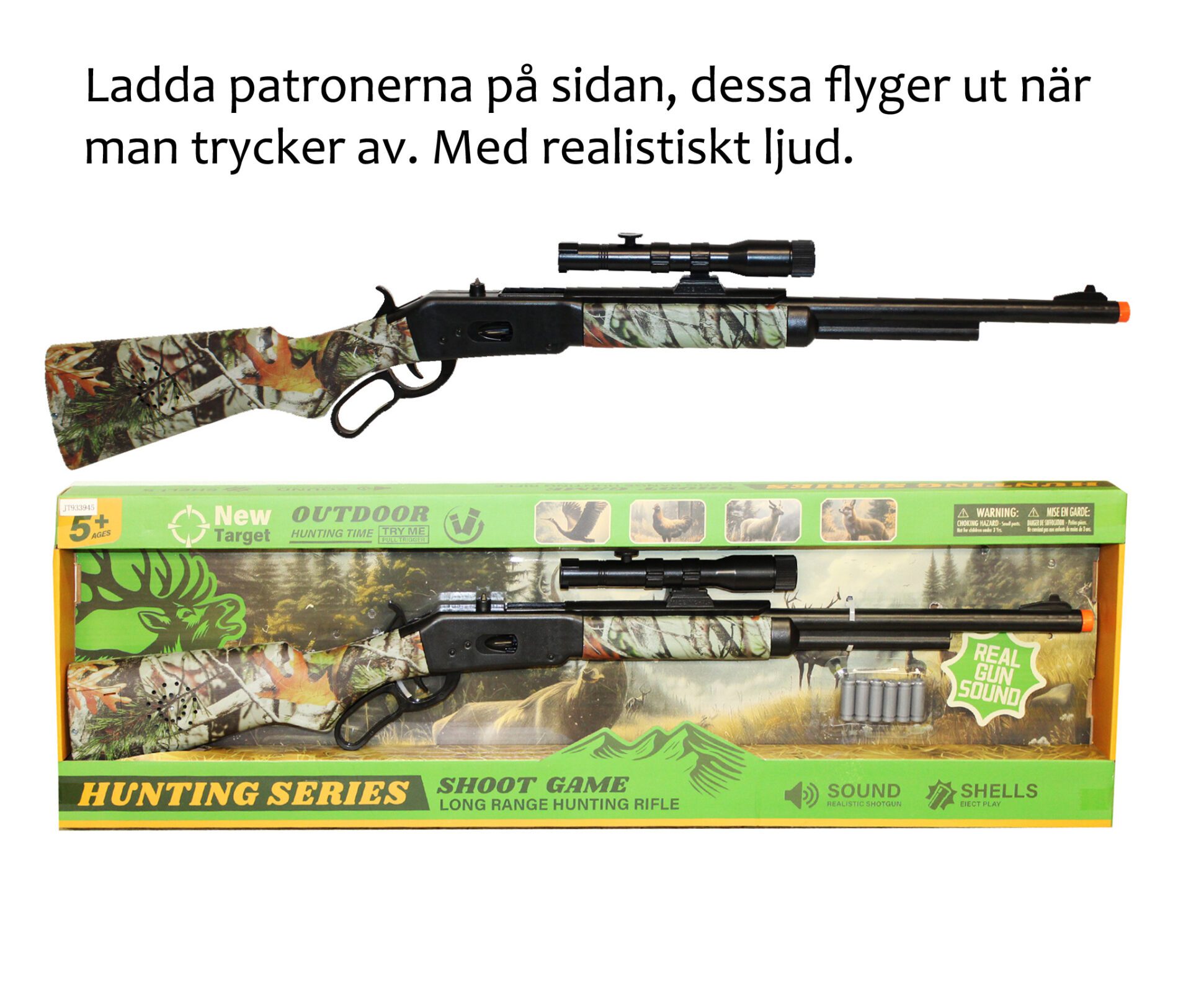 12097 HAGELGEVÄR 77x16CM - Bild 1