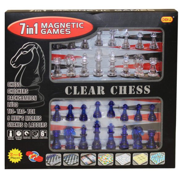 7 I ETT MAGNETISKA SPEL 28X25X2,8CM