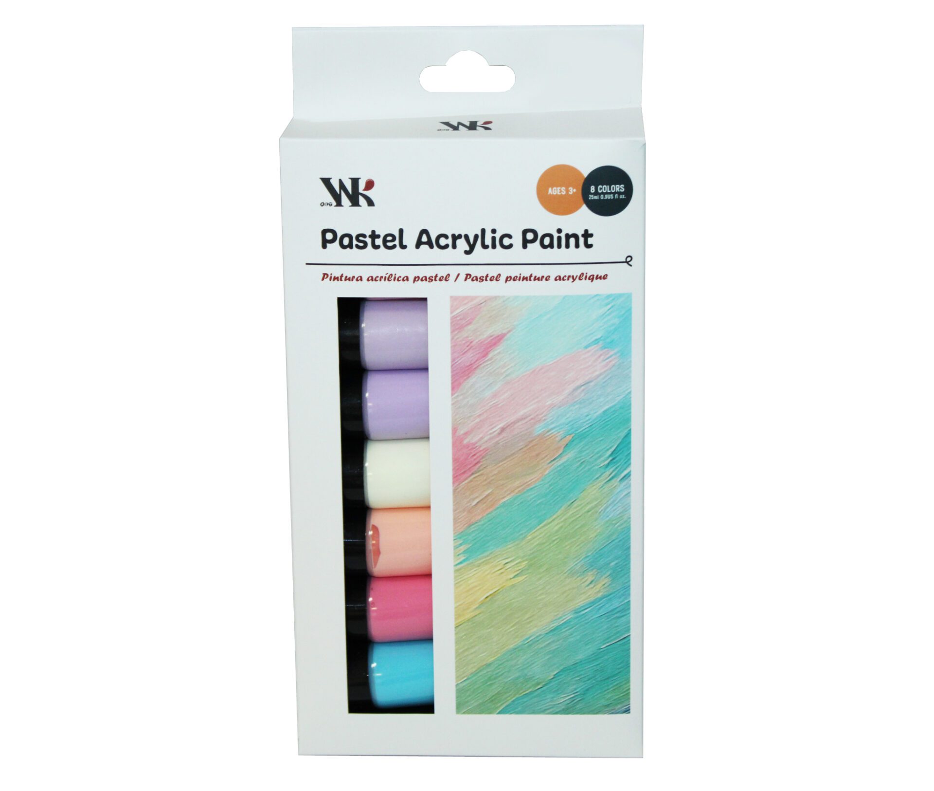 40330 AKRYLFÄRG PASTELL 25ML 8-PACK - Bild 1