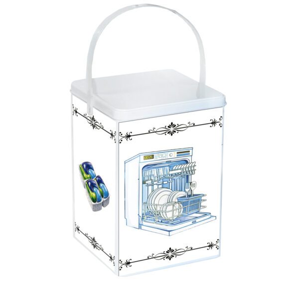 PLÅTBURK FÖR DISKMEDEL 15x21CM 4L