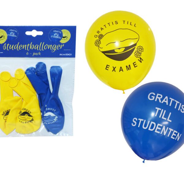 BALLONGER 30CM 28G 6-PACK 2FG