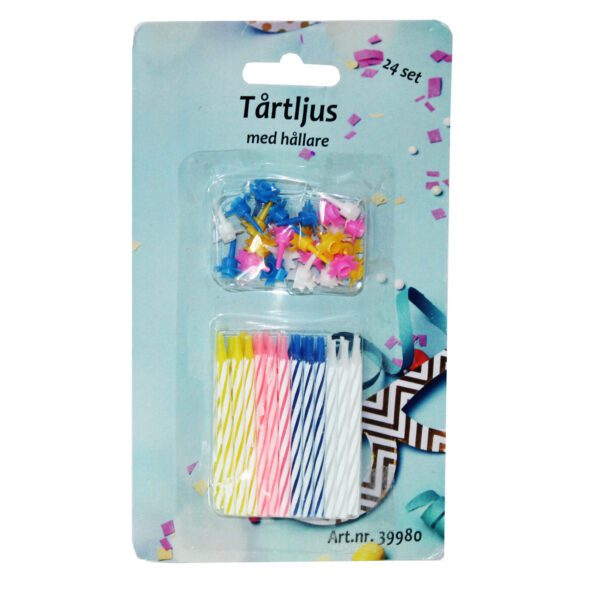 TÅRTLJUS M HÅLLARE 48-DEL