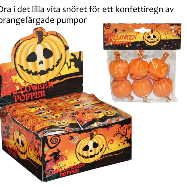 HALLOWEEN POPPERS 6-PACK