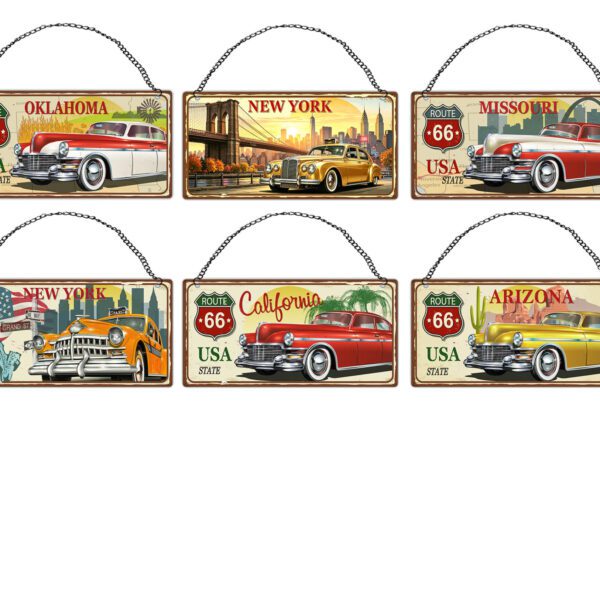 PLÅTSKYLT 30x15CM 6SO