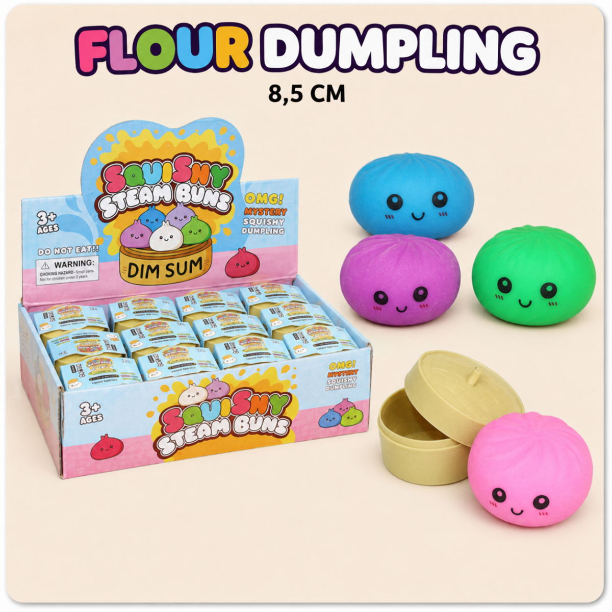 e071b121-ad49-4b80-a653-4f0ee631de77 DUMPLING FLOUR SQUEEZE 8,5CM - Bild 1