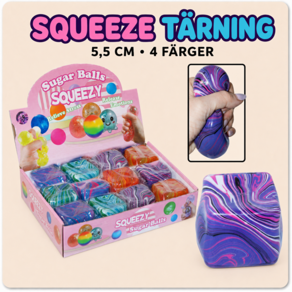 SQUEEZE TÄRNING 5.5CM 4FG