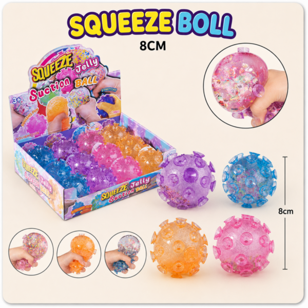 SQUEEZE BOLL 7CM 4SOF
