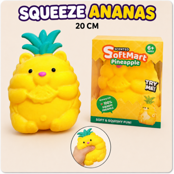 SQUEEZE ANANAS 20CM