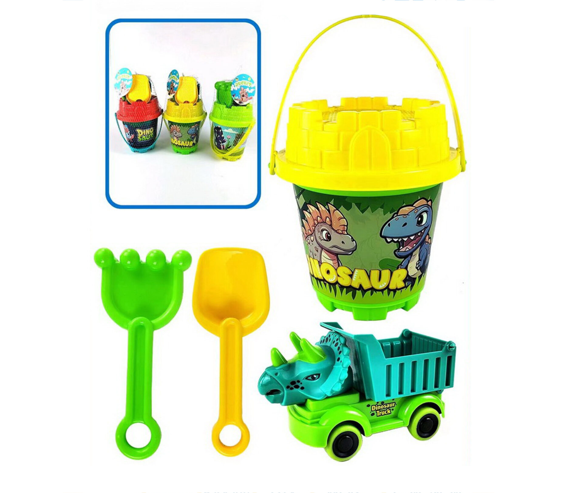 16031 SANDSET DINO 4-DEL16x25CM 3SO - Bild 1