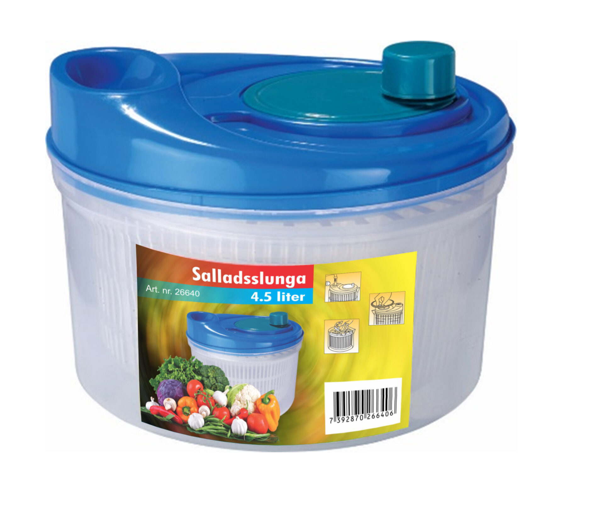26640 SALLADSSLUNGA 4,5L - Bild 1