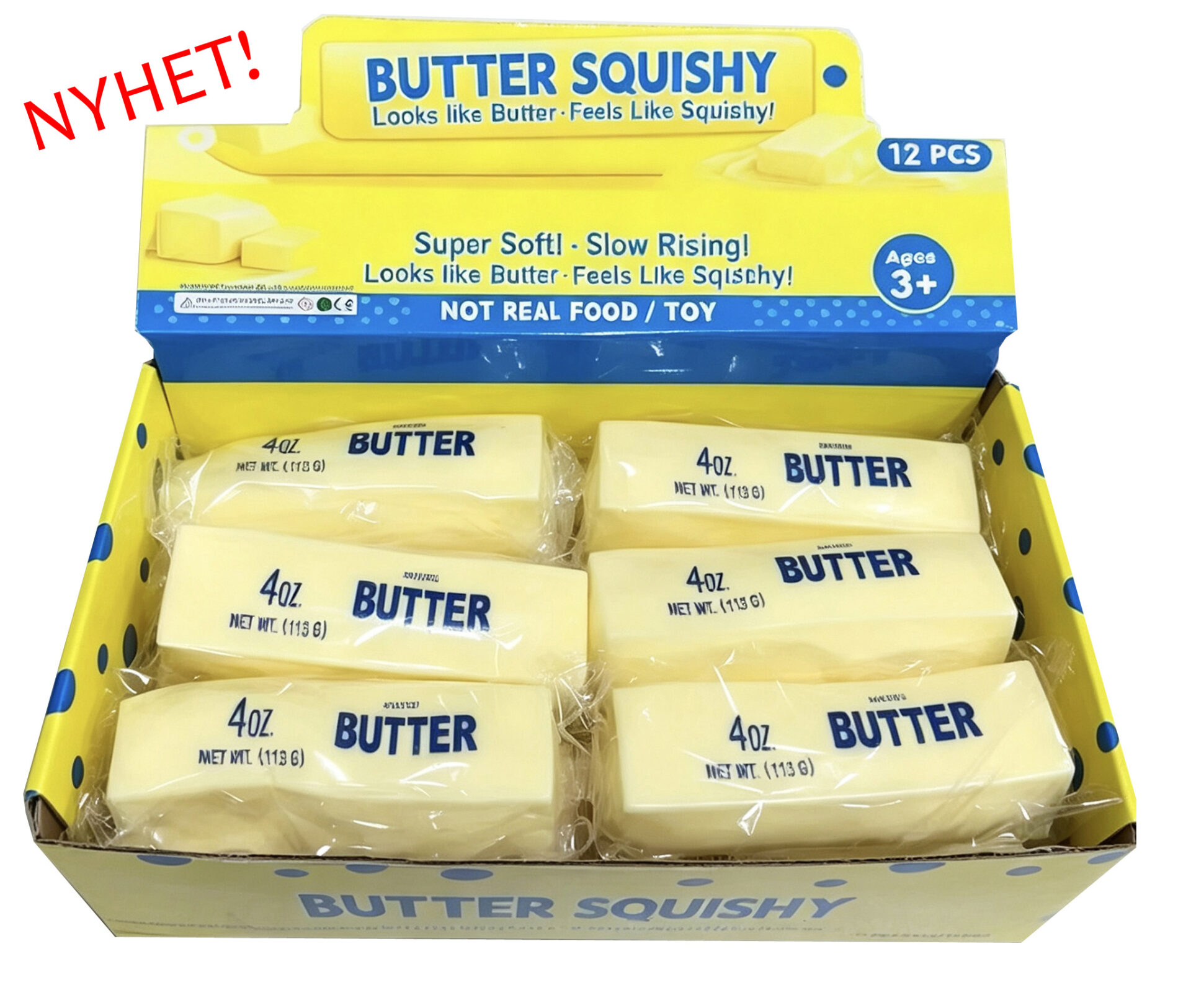 16888 SQUEEZE FLOUR SMÖR 13x4CM - Bild 1