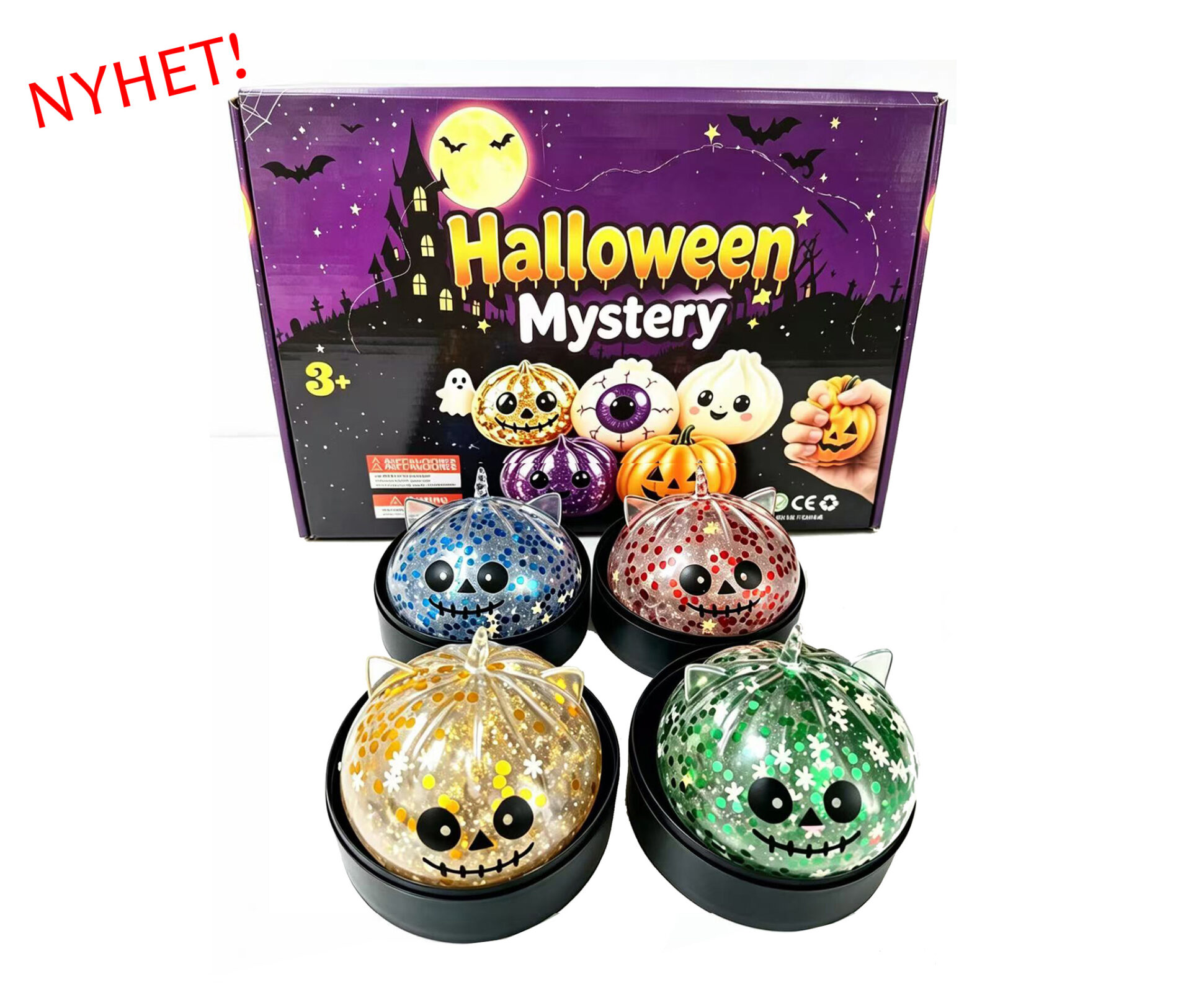 63007 HALLOWEEN DUMPLING GEL 8.5CM - Bild 1