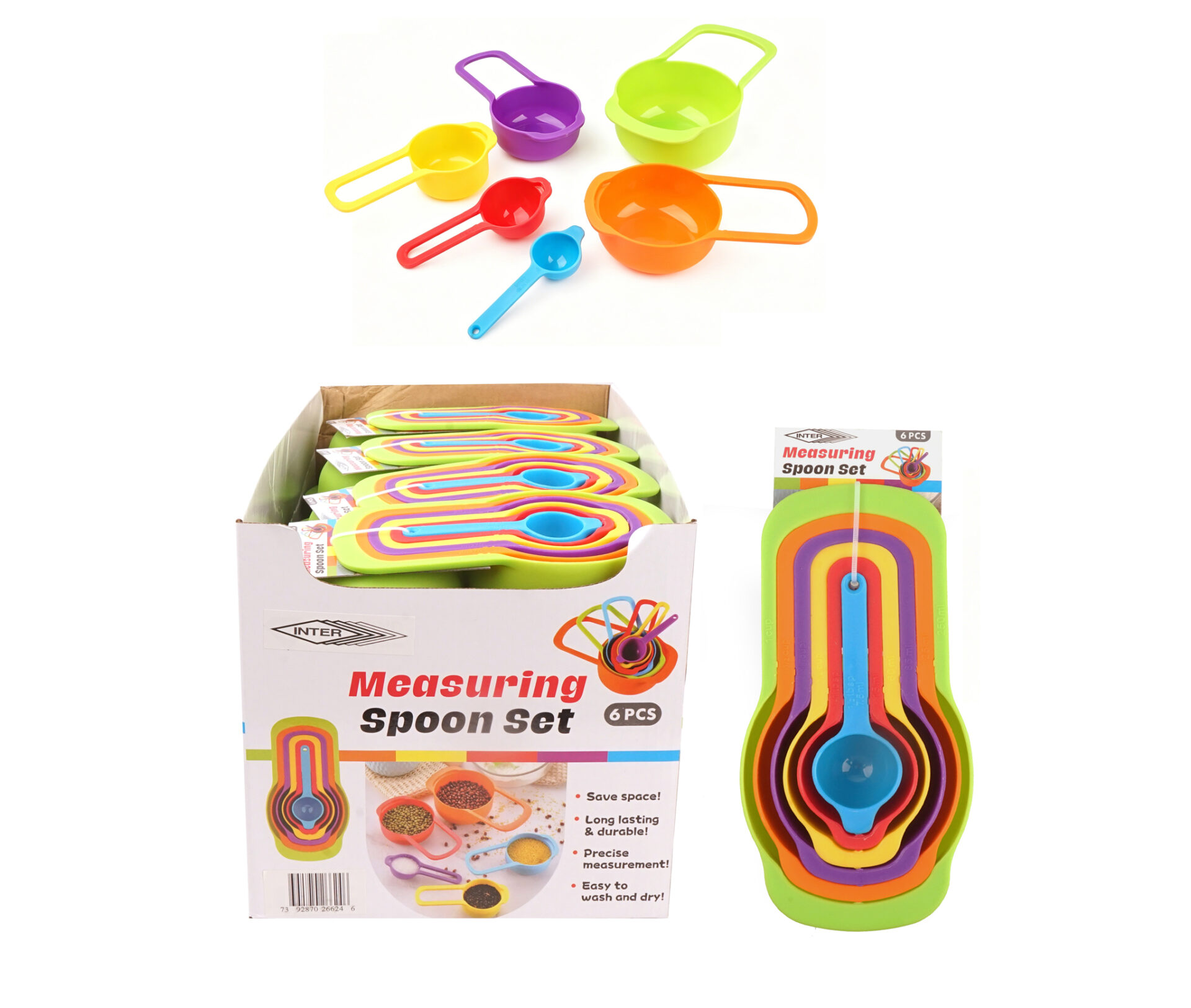 26624 MÅTTSKOPOR 6-PACK 9x17CM - Bild 1