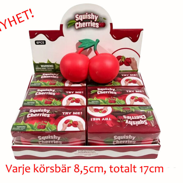 SQUEEZE FLOUR KÖRSBÄR 17CM