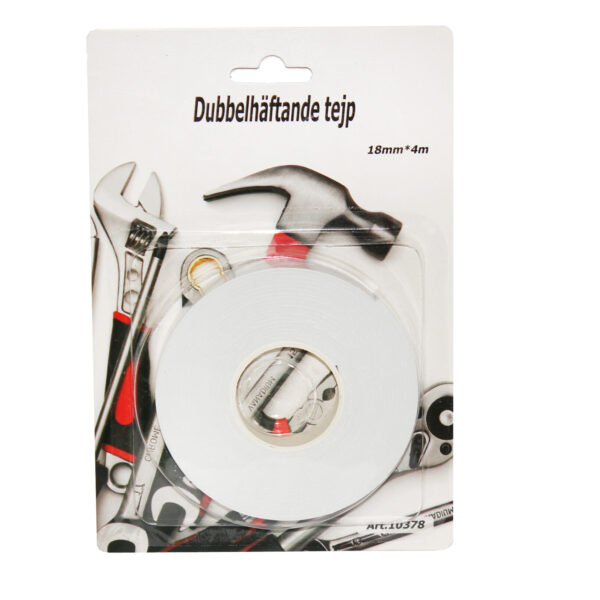 DUBBELHÄFTANDE TEJP 4Mx18MM